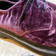 画像7: 【Dr.Martens】14482 3EYE VELVET SHOES / UK9 (7)