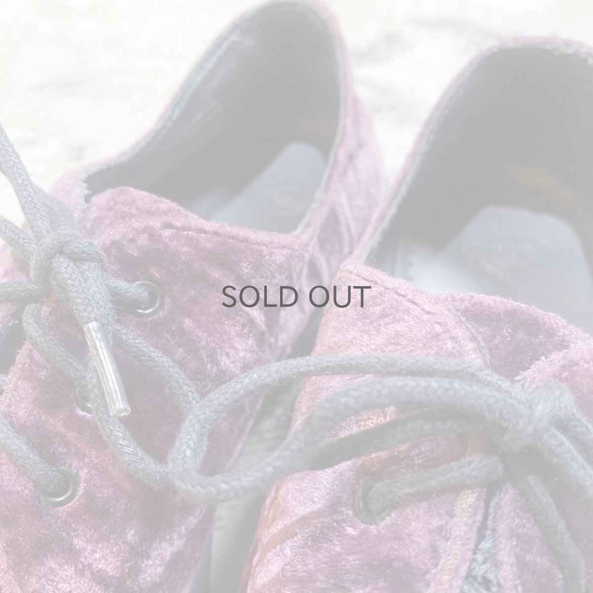 画像8: 【Dr.Martens】14482 3EYE VELVET SHOES / UK9 (8)