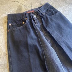 画像3: 【Wiz&Witch】 "TWINS" WIDE DENIM PANTS / W29 (3)