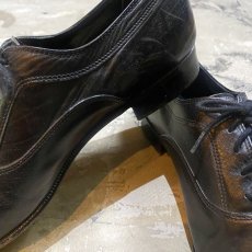 画像9: PLANE TOE LEATHER DRESS SHOES / 9.5 / MADE IN ITALY (9)