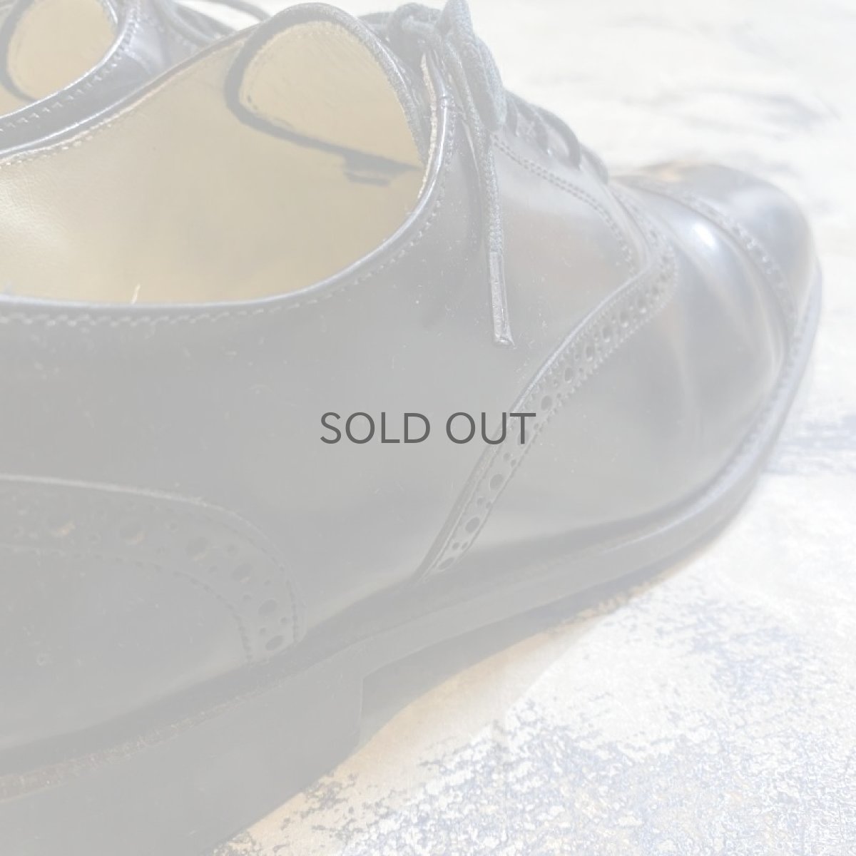 画像6: STRAIGHT TIP LEATHER DRESS SHOES / 8.5 (6)