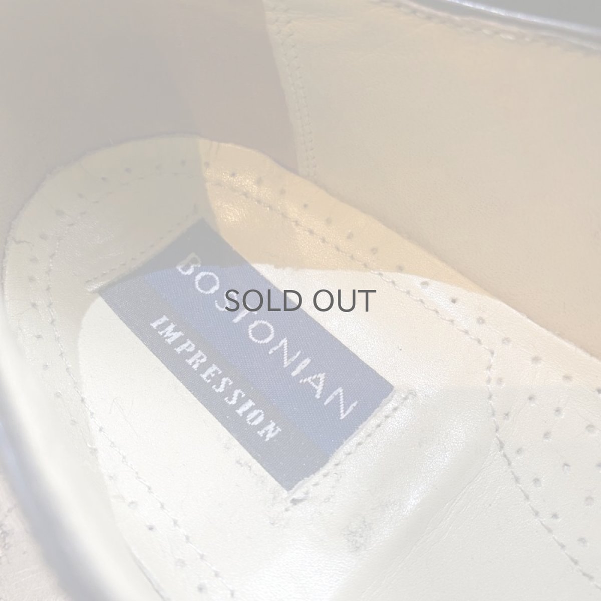 画像9: STRAIGHT TIP LEATHER DRESS SHOES / 8.5 (9)