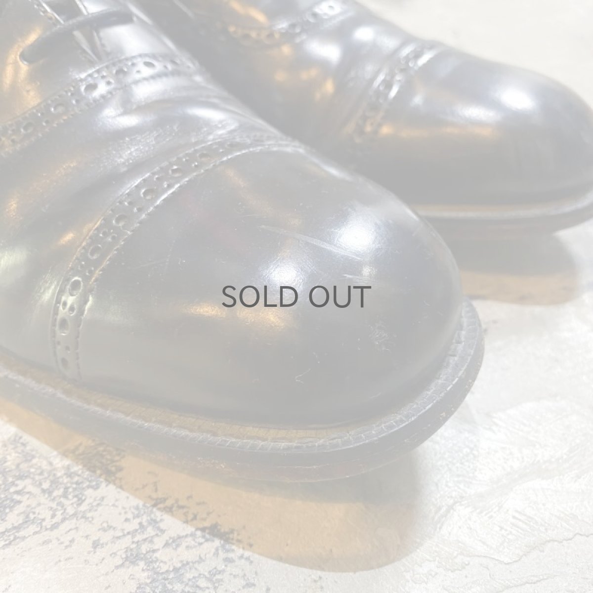 画像3: STRAIGHT TIP LEATHER DRESS SHOES / 8.5 (3)