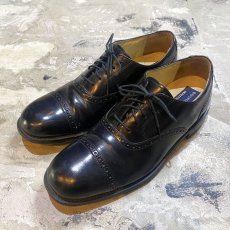 画像1: STRAIGHT TIP LEATHER DRESS SHOES / 8.5 (1)