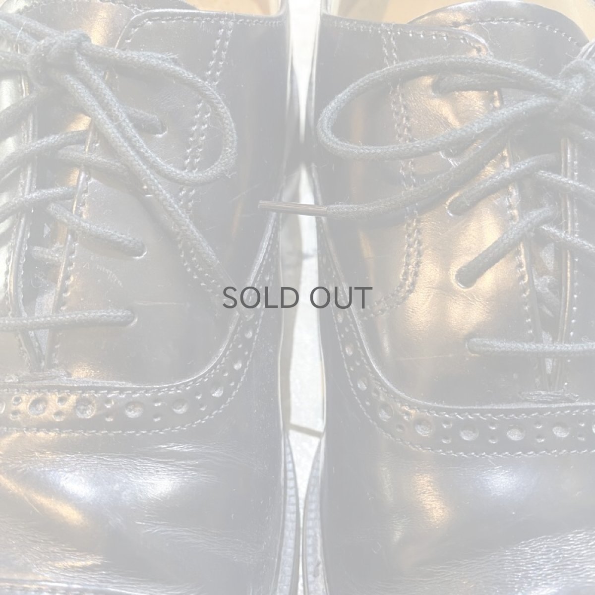 画像7: STRAIGHT TIP LEATHER DRESS SHOES / 8.5 (7)