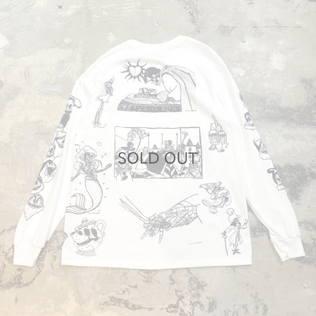 画像2: 【JESUS AND JOHN】PARODY L/S T-SHIRTS / L&XL (2)