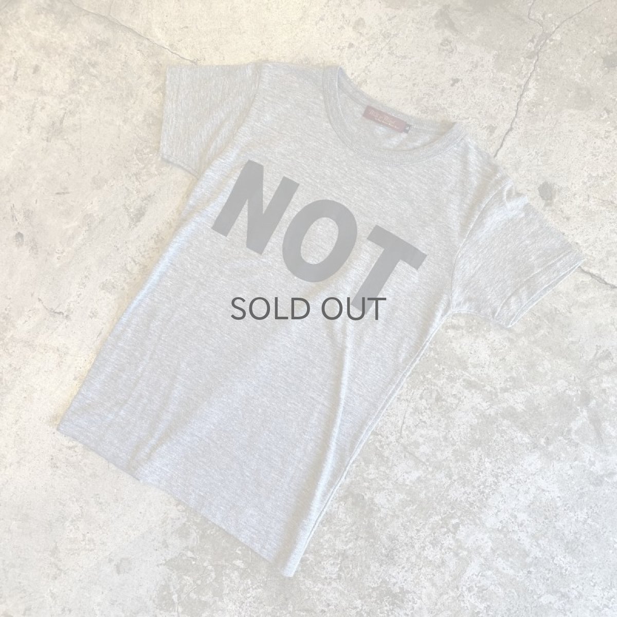 画像4: 【Wiz&Witch】"NOT" LOGO PRINT S/S TEE / Ladies S (4)