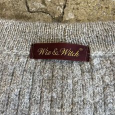 画像11: 【Wiz&Witch】OLD PATCH KNIT CARDIGAN / OS (11)