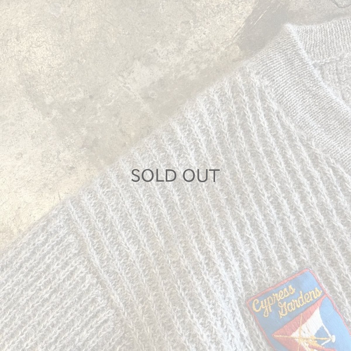 画像8: 【Wiz&Witch】OLD PATCH KNIT CARDIGAN / OS (8)