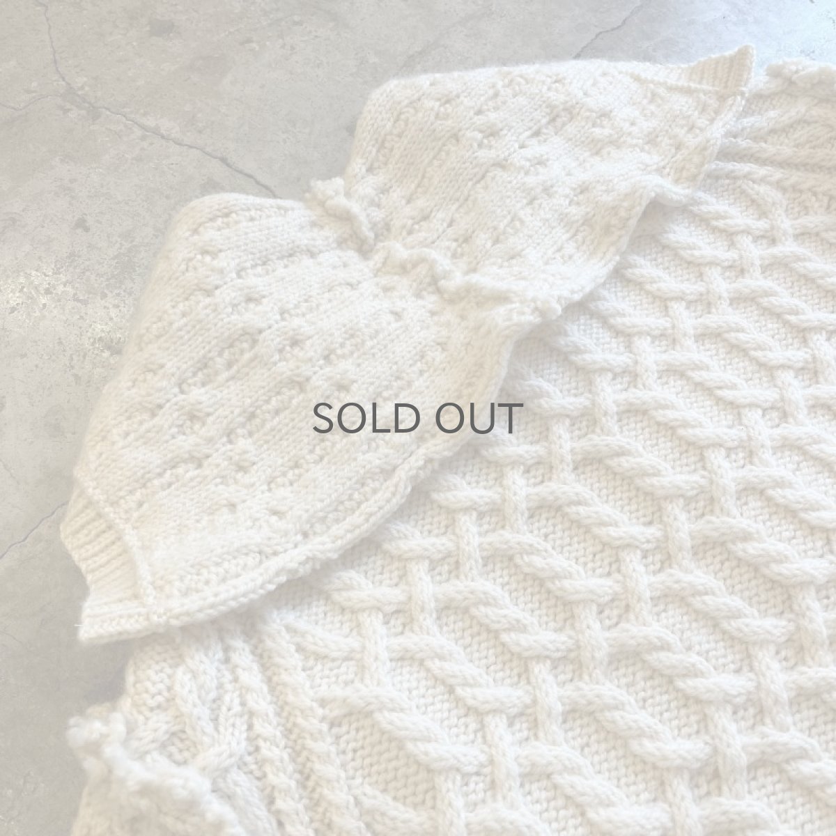 画像11: 【Wiz&Witch】"UNITED" ALAN KNIT SAILOR ZIP VEST / OS (11)