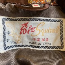 画像11: ALL OVER PATTERN BROWN COLOR CHINA JACKET / Ladies M (11)