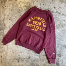 画像4: 【CHAMPION】COLOR PRINTED COLLEGE L/S SWEAT / Ladies M (4)