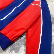 画像6: 80's EURO RETRO PATTERN TRACK JACKET / Mens L (6)