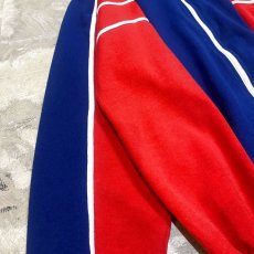 画像5: 80's EURO RETRO PATTERN TRACK JACKET / Mens L (5)