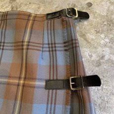 画像6: CHECK PATTERN KILT WRAP DESIGN SKIRT / W25 (6)