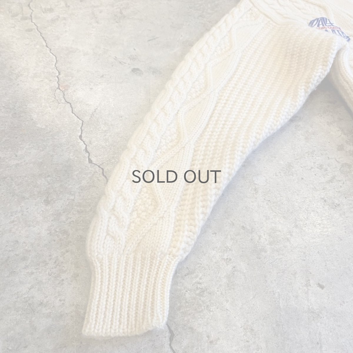 画像9: 【Wiz&Witch】OLD PATCH KNIT CARDIGAN / OS (9)