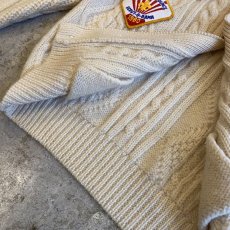 画像8: 【Wiz&Witch】OLD PATCH KNIT CARDIGAN / OS (8)