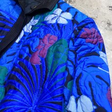 画像4: BOTANICAL PATTERN SILK JACKET / Mens L (4)