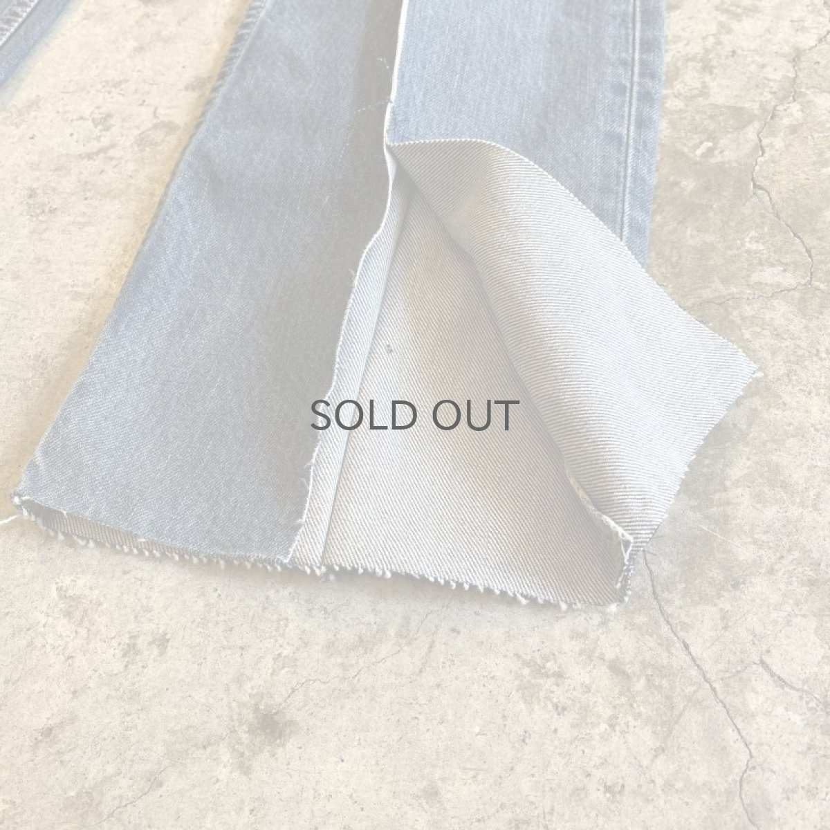 画像5: 【Wiz&Witch】FLARE CUT DENIM PANTS / W29 (5)