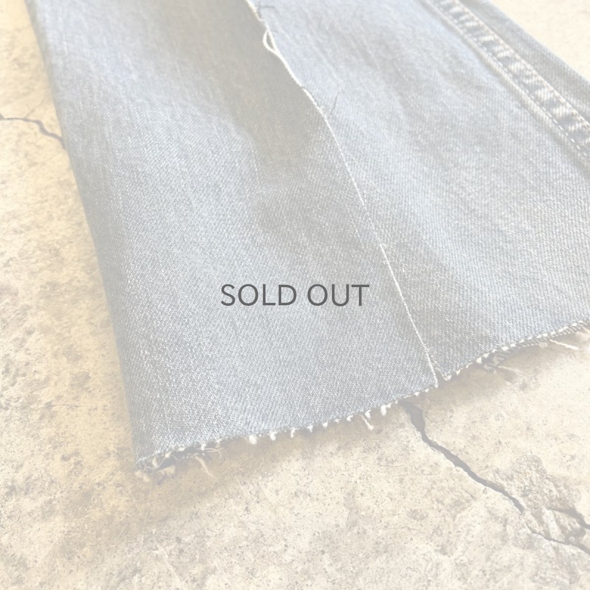 画像3: 【Wiz&Witch】FLARE CUT DENIM PANTS / W29 (3)