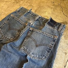 画像9: 【Wiz&Witch】FLARE CUT DENIM PANTS / W29 (9)