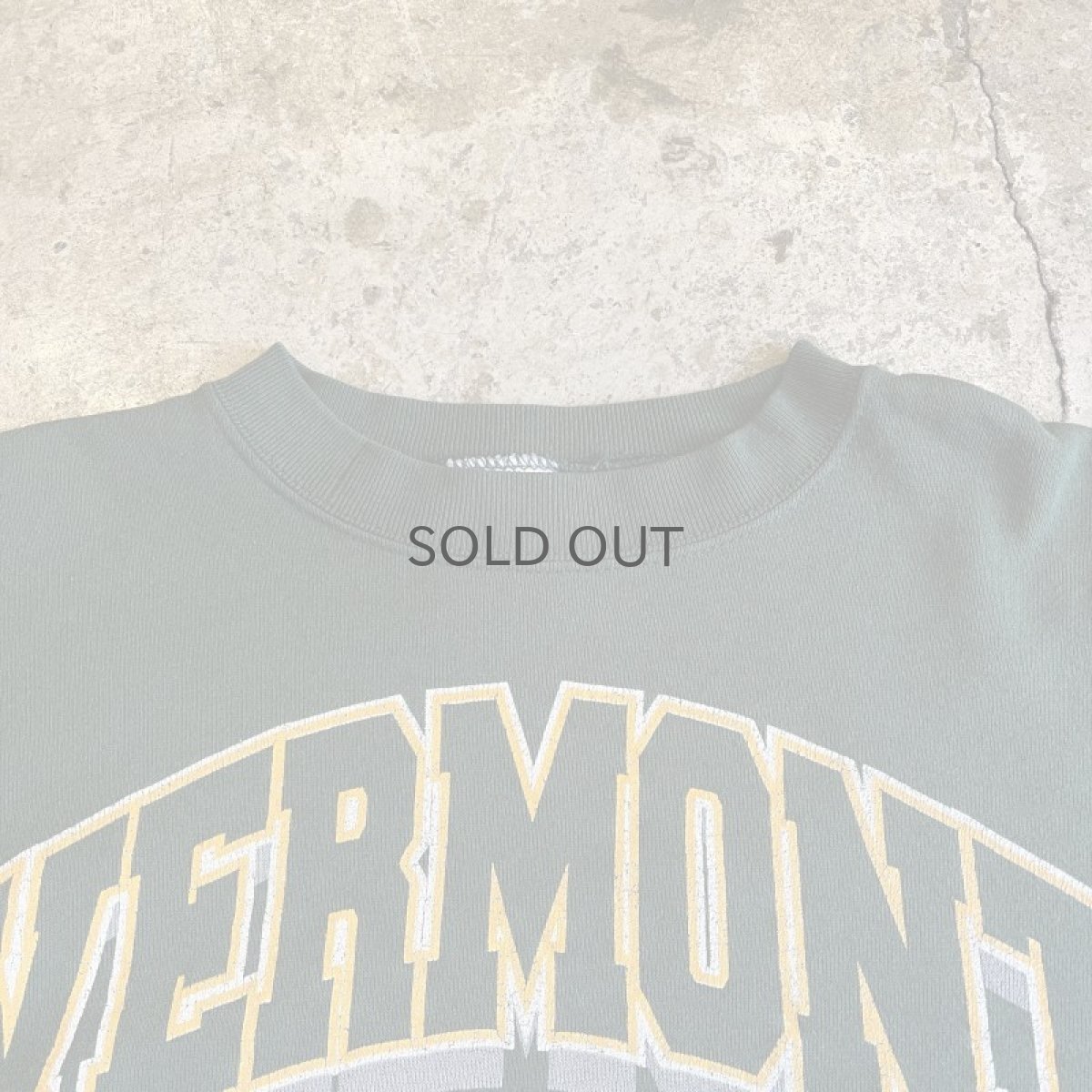 画像8: 90's COLOR PRINTED COLLEGE L/S SWEAT / Ladies L / MADE IN USA (8)