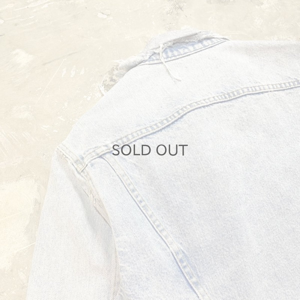 画像9: 【Wiz&Witch】"WANDERER" ZIP UP CRUSH DENIM JACKET / OS (9)