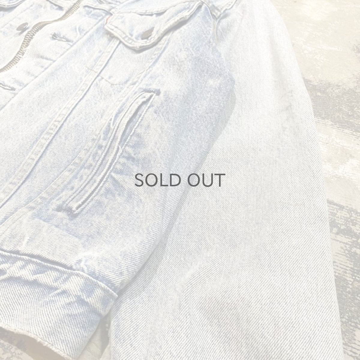 画像6: 【Wiz&Witch】"WANDERER" ZIP UP CRUSH DENIM JACKET / OS (6)