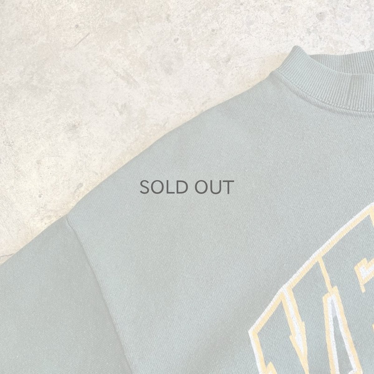 画像9: 90's COLOR PRINTED COLLEGE L/S SWEAT / Ladies L / MADE IN USA (9)