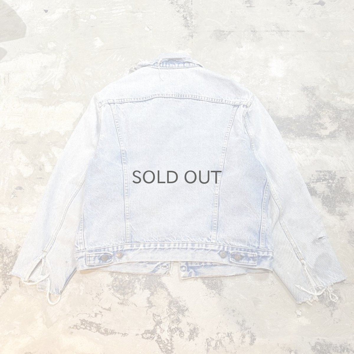 画像3: 【Wiz&Witch】"WANDERER" ZIP UP CRUSH DENIM JACKET / OS (3)