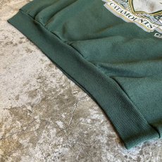 画像4: 90's COLOR PRINTED COLLEGE L/S SWEAT / Ladies L / MADE IN USA (4)