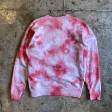 画像2: 【WONDERGROUND】NATURE TIE DYE SWEAT / PINK / M&L (2)