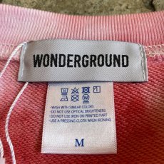 画像11: 【WONDERGROUND】NATURE TIE DYE SWEAT / PINK / M&L (11)