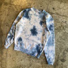 画像4: 【WONDERGROUND】NATURE TIE DYE SWEAT / BLUE / M&L (4)