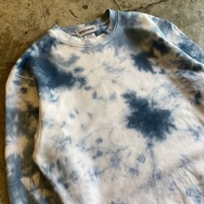 画像3: 【WONDERGROUND】NATURE TIE DYE SWEAT / BLUE / M&L (3)