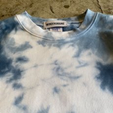 画像5: 【WONDERGROUND】NATURE TIE DYE SWEAT / BLUE / M&L (5)