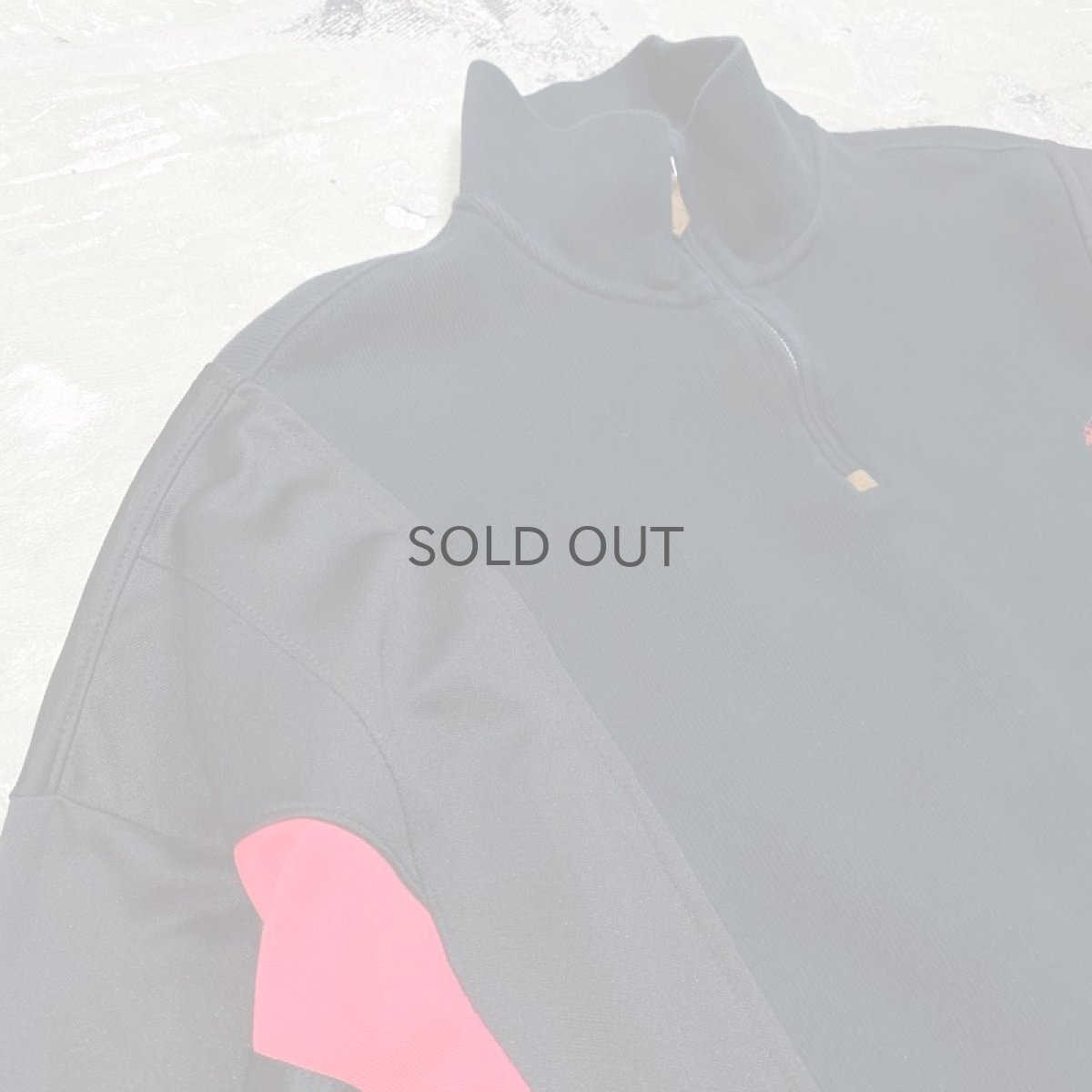 画像3: 【Wiz&Witch】"UNITED" THREE FACE SPORTY HALF ZIP SWEAT / OS (3)