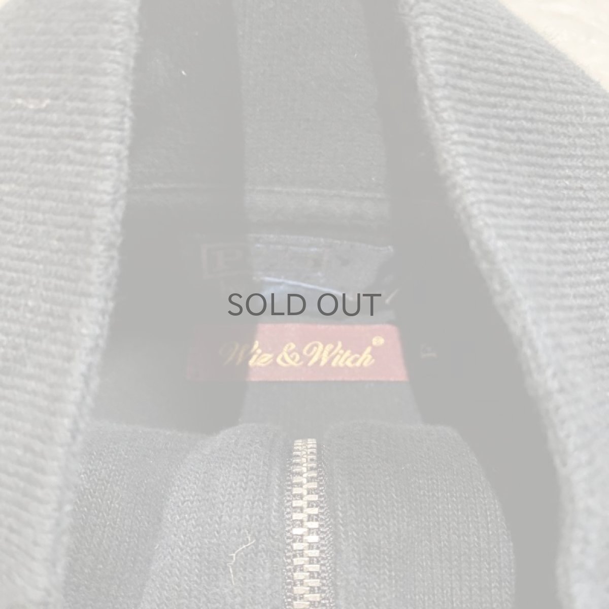 画像10: 【Wiz&Witch】"UNITED" THREE FACE SPORTY HALF ZIP SWEAT / OS (10)