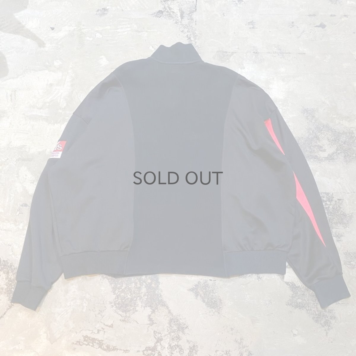 画像2: 【Wiz&Witch】"UNITED" THREE FACE SPORTY HALF ZIP SWEAT / OS (2)