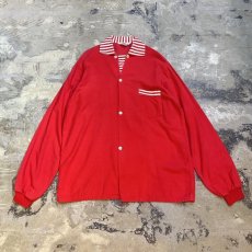 画像1: 50~60's【PILGRIM】SWITCHED COLOR L/S SHIRT / Mens L (1)