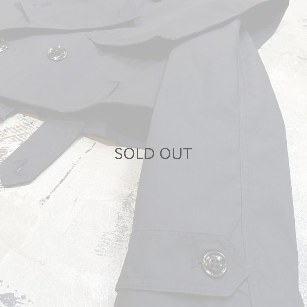 画像6: 【Wiz&Witch】"THE U.K" SHOULDER COLLAR SHORT TRENCH JACKET / OS (6)