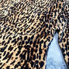 画像6: 90's~ LEOPARD PATTERN COTTON L/S SHIRT / Mens L (6)