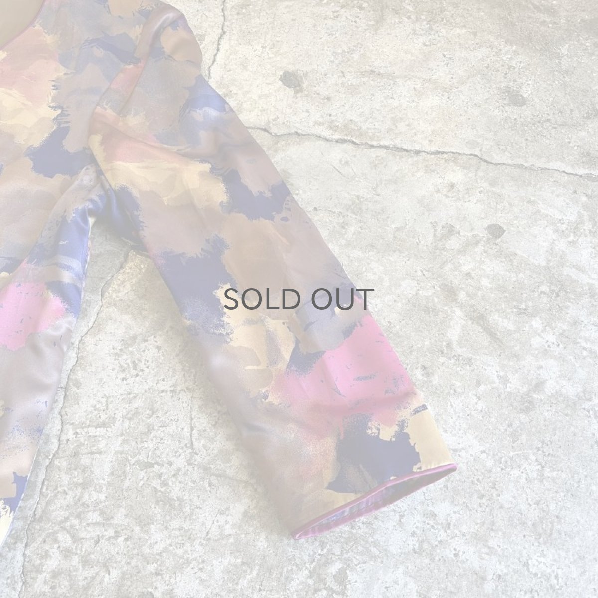 画像7: ALL OVER COLOR ART PATTERN CHINA DESIGN JACKET / Ladies M  (7)