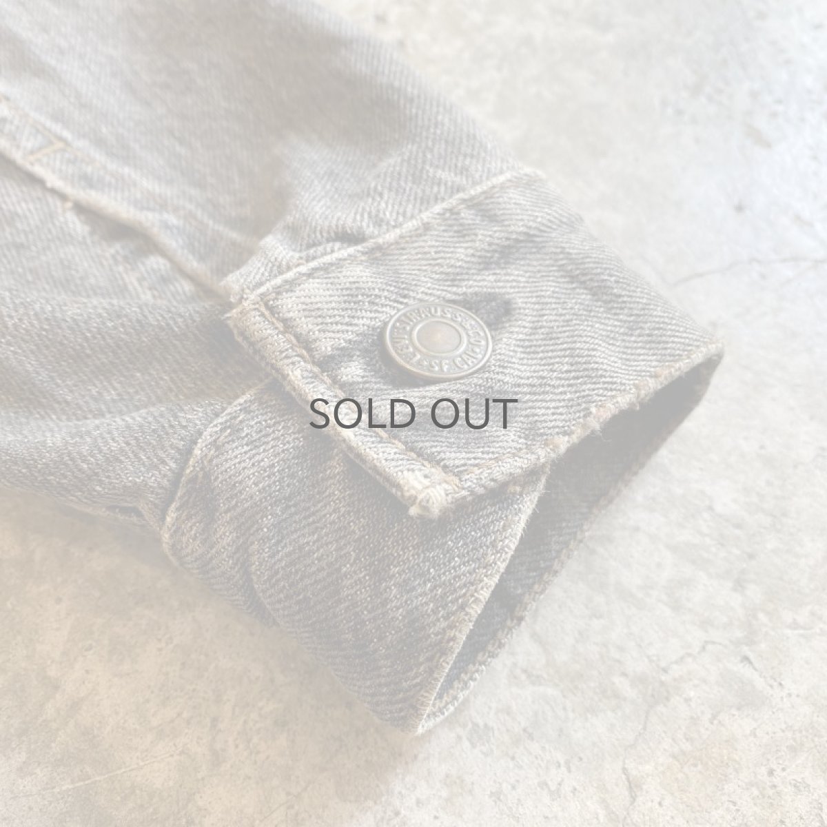 画像8: 【Wiz&Witch】"WANDERER" NO COLLAR ZIP UP DENIM JACKET / OS (8)