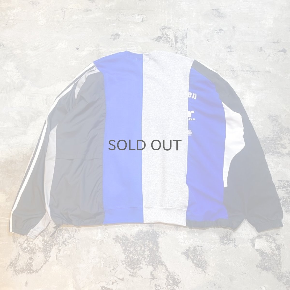 画像2: 【Wiz&Witch】"UNITED" FOUR FACE SPORTY SWEAT  / OS (2)