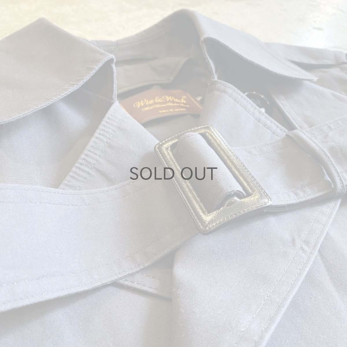 画像7: 【Wiz&Witch】"THE U.K" SHORT TRENCH DESIGN JACKET / OS (7)