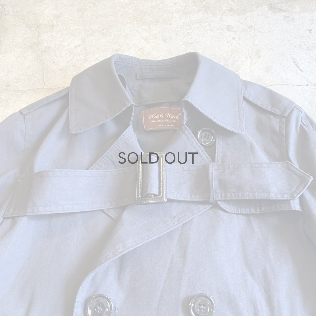 画像5: 【Wiz&Witch】"THE U.K" SHORT TRENCH DESIGN JACKET / OS (5)