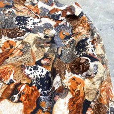 画像4: VARIOUS DOG PRINTED PATTERN L/S SHIRT / Mens L~XL (4)