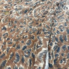 画像6: LEOPARD PATTERN TAILORED JACKET / Mens M (6)