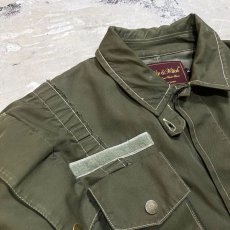 画像3: 【Wiz&Witch】"WANDERER" OLD MILITARY SHORT SHOULDER JACKET / OS (3)